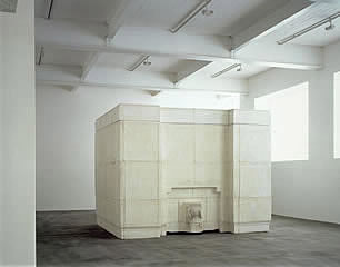 'Ghost by Rachel Whiteread.  The presence of a room without the room, a memory that fills a space such a room occupied.